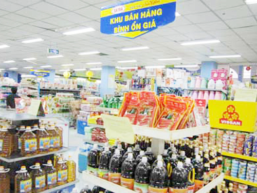 Các chợ dân sinh sẽ có các điểm bán hàng bình ổn giá